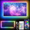 KANTUTOE LED Lights for TV, 5m TV LED Lights for 50-75 Inch, RGB TV Lights Backlight Behind, Music Sync Bluetooth APP and Remote Control TV LED Strip Lights USB Powered for Bedroom/Gaming