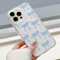 UEEBAI Magnetic for iPhone 13 Pro Case, Bow Case Compatible with MagSafe, Wireless Slim Clear Ribbon Aesthetic Phone Case Anti-Yellowing Shockproof Protective Cover for Women Girl - Baby Blue