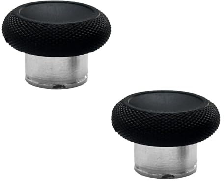 2 Piezas de Recambio de Metal Corto para los mandos Xbox Elite Series 2, Accesorios para los mandos Elite Series 2, Palos de Recambio para los mandos Xbox Elite Series 2 (Negro)