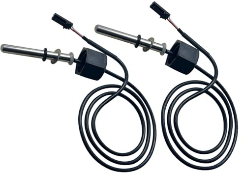 Kit de capteur M7 pour capteurs de chauffage de piscine Balboa 61 cm/0,6 cm de diamètre 32016/30344/30042/30382/53605 (lot de 2)
