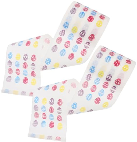 COLLBATH Toilettenpapier Mit Zarten Ostermustern Dekoratives Bedrucktes Klopapier 2 Rollen Lustiges Badezimmertuch