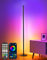 OUTON LED Stehlampe, RGB Standleuchte mit Fernbedienung und APP-Steuerung, 16 Millionen Farben & 61 Szenenmodi, Musik-Sync, Timer, Modern Dimmbar Eckleuchte für Wohnzimmer, Schlafzimmer, Spielzimmer
