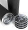 Linkidea Tapa de vaso de 20 onzas compatible con Yeti Rambler, Sunwill, Weotewo, paquete de 4 tapas de repuesto a prueba de derrames para boca de taza de 3.2 pulgadas