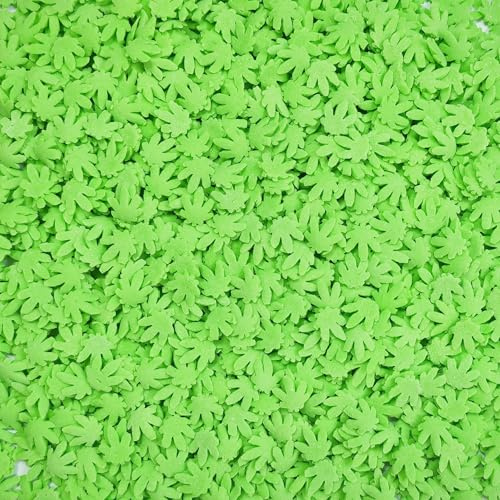 Essbare Streusel Grün 90g Palmblätter Zuckerstreusel Kuchen Cupcake Topper St. Patrick's Day Dim Sum Brot Eiscreme Dekoration Kuchen Streusel