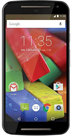 Motorola Moto G 2nd Generation 8GB 4G Black - smartphones (Single SIM, Android, MicroSIM, EDGE, GPRS, GSM, HSPA+, UMTS, LTE) (Renewed)