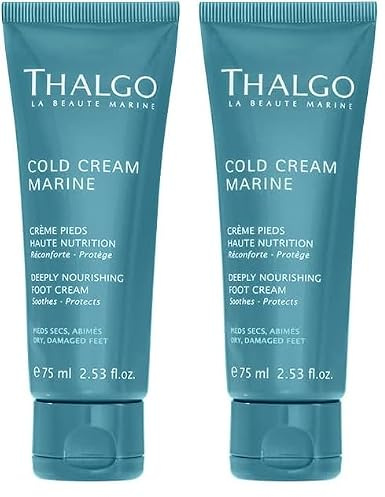 Feuchtigkeitsspendende Fußcreme, 75 ml, Cold Cream Marine (Packung mit 2)