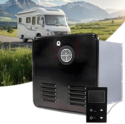 12-V-Durchlauferhitzer FüR Wohnmobile, Modelljahr 2026, 8 L, 55.000 Btu, 3,9 Gpm, Gas-Warmwasserbereiter FüR Camping, Reisen, Wohnmobile, Tierpflege, Optimale Leistung In GroßEn HöHen Black