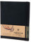 Pentalic Skizzenbuch-Reisetagebuch, 20,3 x 25,4 cm, 160 Seiten, Schwarz