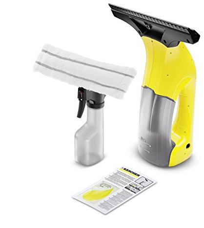 Kärcher Limpiador de Cristales Window Vac 1 Plus (1.633-014.0), Negro/Amarillo