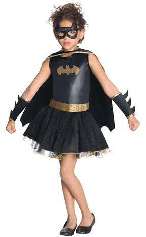 Rubie's Official DC Comics Batgirl Black Tutu Costume, Childs Fancy Dress Super Hero