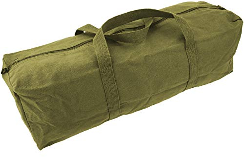 Highlander Werkzeugtasche mit gewebten Griffen 61 cm Grün - Olivgrün