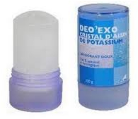 Exopharm Deo'Exo Alaun-Kristall aus Kalium, 120 g