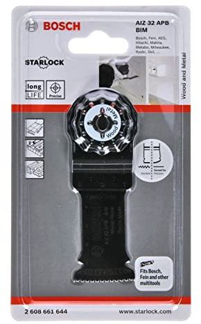 Bosch Plunge Saw Blade AIZ 28 EB for Multi-Cutter