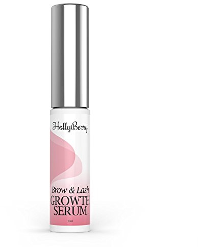 Eyelash Growth Serum and Eyebrow Max strength peptide Enhancing Conditioner For Longer Lash and Brows by Hollyberry Cosmetics