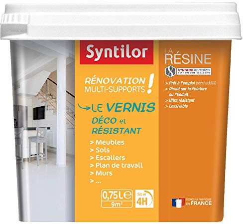 Syntilor - Vernis Rénovation Multi-Supports Incolore Pailleté 0,75L