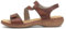 Rieker Sphere Womens Riptape Sandals 36 EU 24 Tan Lea