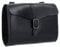 Gusti Satteltasche Leder - Marianne V. Damen und Herren Lenkertasche Ledertasche diebstahlsicher Fahrradtasche Fahrrad Werkzeugtasche Vintage Zubehör Gadget Schwarz