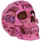 Nemesis Now Tribal Tattoo Fund Totenkopf-Ornament, Rosa, 15 cm