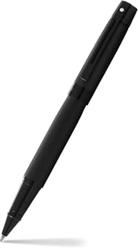 Sheaffer E1934351 Roller Ball Pen 300 Lacquer and Details, Black