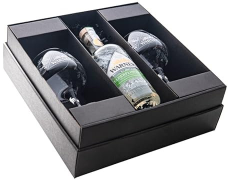 Warners Elderflower Gin & Glass Gift Set