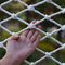 Aocet Balkon Netz Weiß Sicherheitsnetz für Kinder Universal Schutznetz Seilnetz Outdoor-Kletternetz für Kinder Pflanzenzaun Balkonschutznetz Dekoratives Netz (Grid : 5cm, W*L : 2mx10m)
