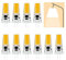 G4 LED Lampe, Warmweiß 3000K, dimmbare 5W G4 LED Birnen, 450LM, ersatz g4 Halogen Leuchtmittel 40W, Kein Flackern, AC/DC 12-24V, 10er Pack