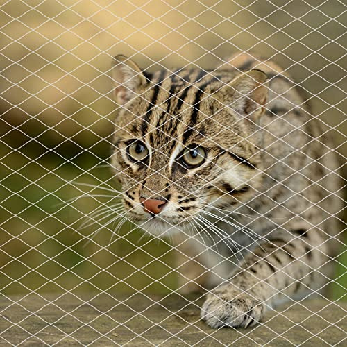 JUMXSRLE Cat Netting for Balcony, Anti-Fall Fence for Balcony/Stairs/Window