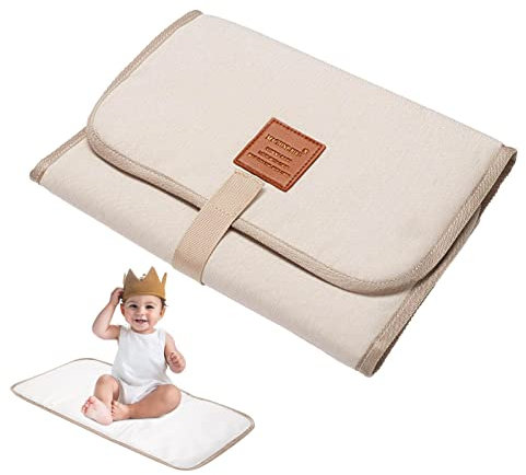 Matelas à langer bébé - Matelas à langer portable pliable pour bébé Voyage | table à langer voyage imperméable pour nouveau-né, tapis à langer rembourré étendu cadeaux Woyufen