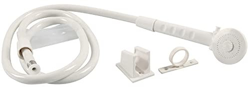 Viupolsor Tuyau de douche flexible pour camping-car 1,5 m avec pulvérisation ABS durable longue durée de tube de douche à main