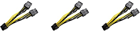 Censous 3 x 8-polige bis doppelte 8-polige Stromversorgung (6 + 2) GPU-Stromversorgung für K80 M40 M60 P40 P100
