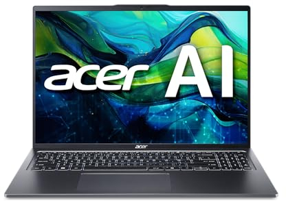 Acer Swift Go 16 Intel Evo Edition Laptop | 16 1920 x 1200 Touch Display | Unlock AI Experiences | Intel Core Ultra 5 processor 125H | Intel ARC | 16GB LPDDR5X | 512GB SSD | Wi-Fi 6E | SFG16-72T-57PH
