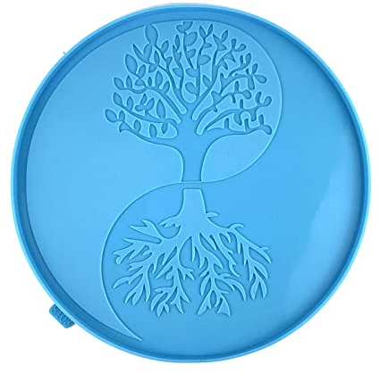 BABYVIVA Silikonform, Wanddekoration, Harzform, Wandkunst, Silikonformen für Epoxidguss, Tür, Baum, Wandkunst, Zuhause, einzigartige Dekoration