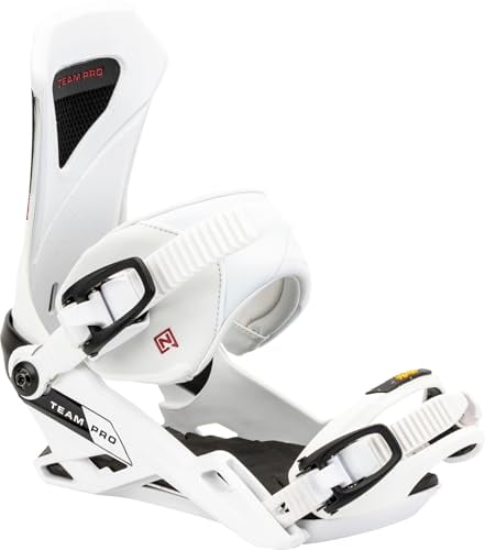 Nitro Team Pro '24 Fixation Snowboard Plastique et Plastique, Blanc, L