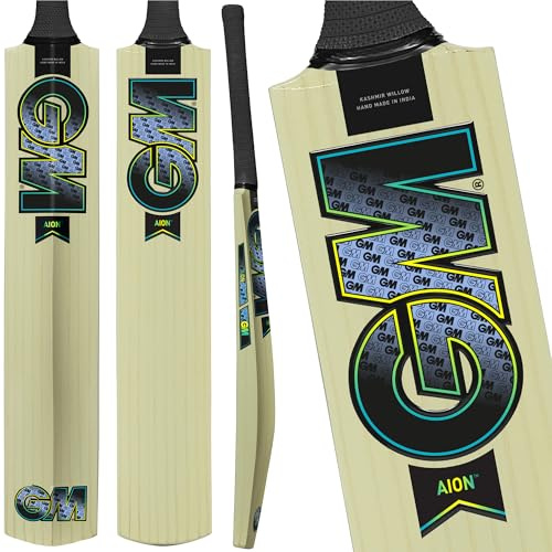 Gunn & Moore Unisex Jugend Aion Cricketschläger, Natur, Size 5-Player Height 150-157cm