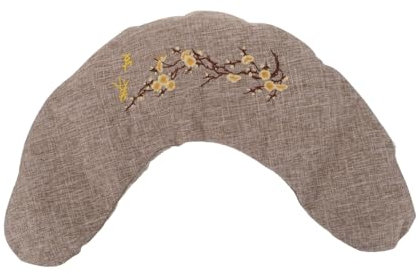 Cabilock Nackenkissen Mit Wärmetherapie U-förmiges Kissen Gegen Nackenschmerzen Kräutersalzbeutel Schmerzlinderndes Kissen Leichtes Design Zur Entspannung