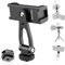 Mechrig Metal Phone Tripod Mount with Cold Shoes & 1/4 Thread, 180° Tilt & 360° Rotation Tripod Phone Holder Stand for iPhone 16 Pro Max/Samsung Galaxy/All Phones/Camera/Cage (69001)