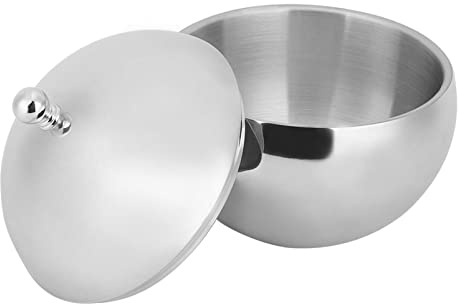 Bonbela Stainless Steel Ice Bucket, 2L Double Wall Insulation Champagne with Lid for Parties, Bar, KTV, Home Use