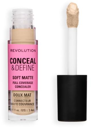Revolution Conceal & Define Concealer, C2.5NC Hell
