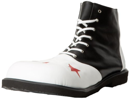 Funtasma Clown-Schuh CLOWN-02 - Schwarz/Weiß one size EU