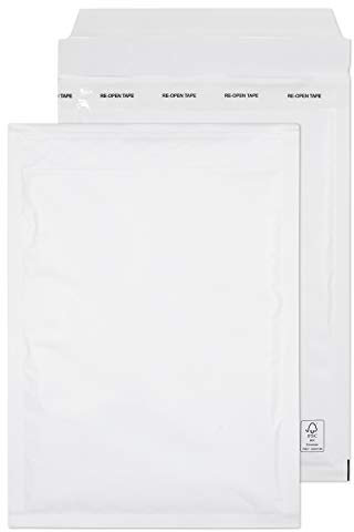 Blake Purely Packaging C5+ 260 x 180 mm Envolite Peel & Seal Padded Bubble Envelopes (D/1) White - Pack of 100