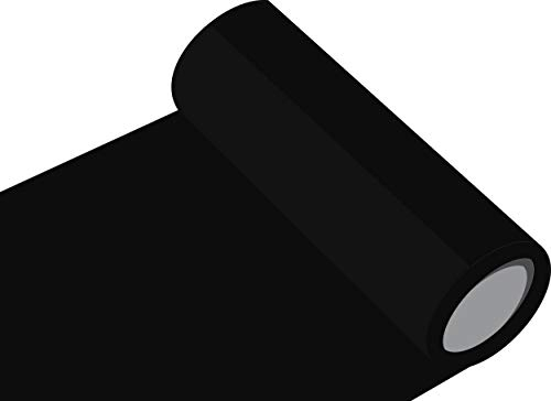 Orafol - Oracal 751 - 63cm Rolle - 10m (Laufmeter) - Schwarz / hochglänzend, A83oracal - 751 - 10m - 63cm - 01 - kl - Autofolie / Möbelfolie / Küchenfolie