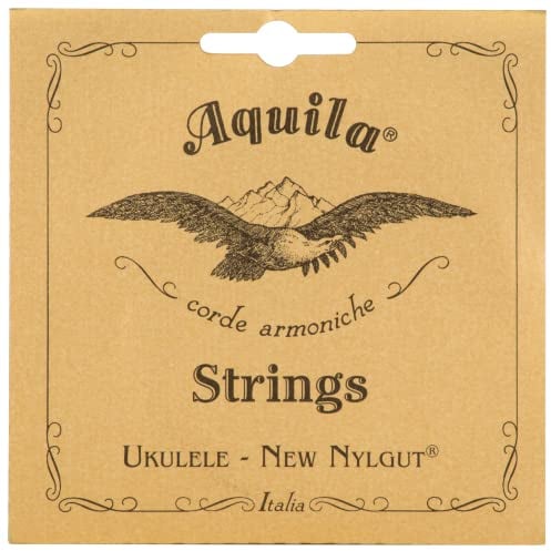 Aquila New Nylgut aq-26 cuerdas para ukelele barítono, bajo D – Set de 8 cuerdas