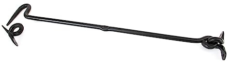 From The Anvil Black 18 Inch Forged Cabin Hook