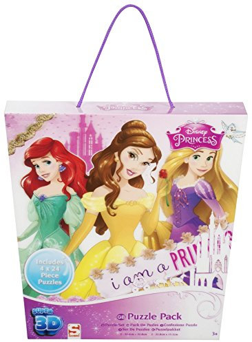 Sambro Princess Super 3D Puzzle (Pack of 4)