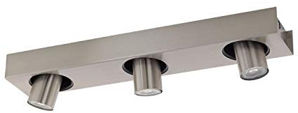 LED Spot Robledo 3Li 5W-GU10 Nikkel Mat