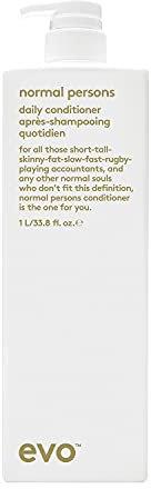 Evo normal persons daily conditioner 1l I Milder Conditioner für alle Haartypen, besonders für normales und fettiges Haar I stimuliert die Kopfhaut I vegan, ohne Sulfate
