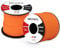 Brotree 2mm Paracord 3 Strands 30M 100% Nylon Rope Parachute Cord for Outdoor, Craft, DIY - 90kg Breaking Load (Orange)