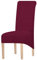 KELUINA XL Stuhlhussen,Universal Stretch Stuhlhussen 2er 4er 6er Set Stuhlbezug für Stuhl Esszimmer(Weinrot,6 Stück)
