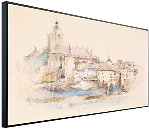 Ecowelle Infrarotheizung mit Bild | 1200 Watt | 60x120 cm | Infrarot Heizung| | Made in Germany| f 157 Gemälde