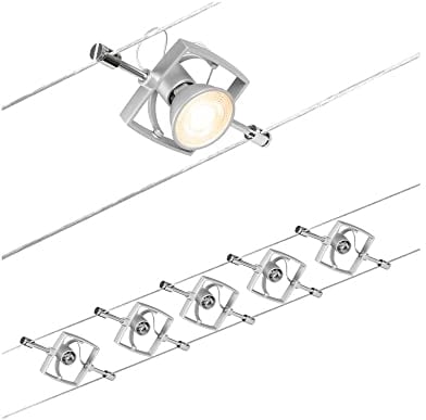 Paulmann Wire Set MacII max5x10W GU5,3 Chrom matt/